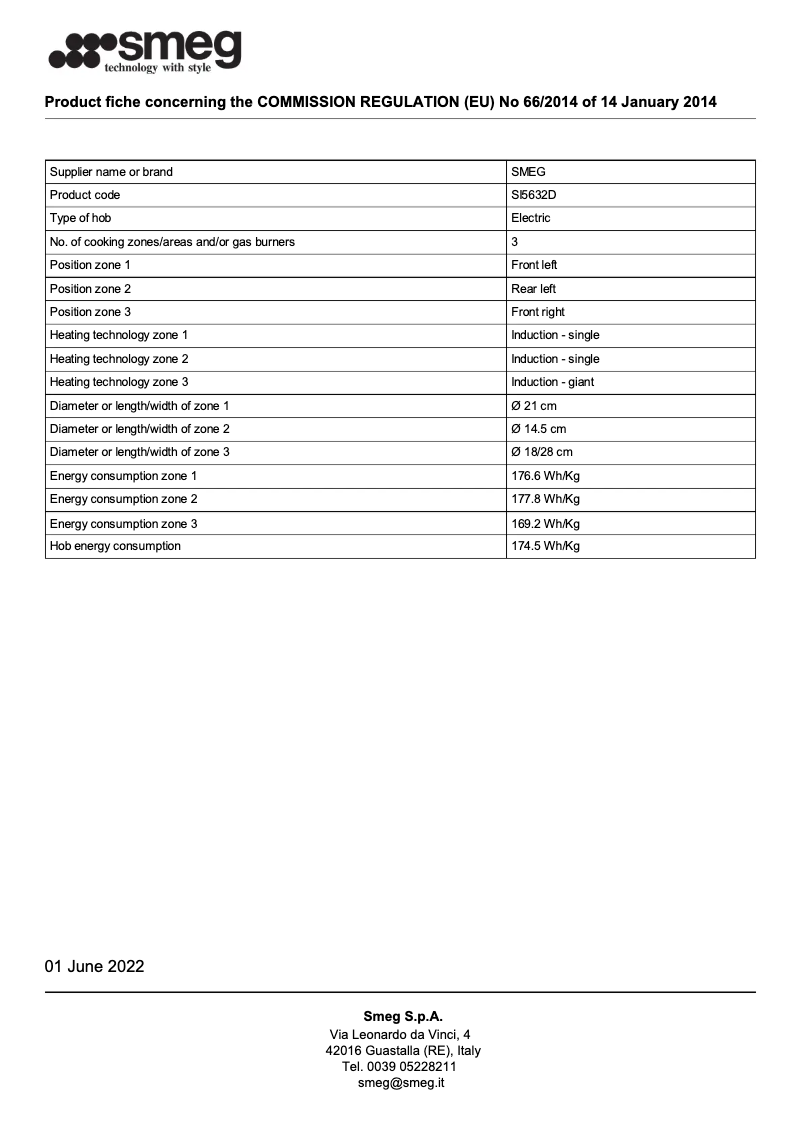 Image de la première page du manuel de l'appareil SI5632D
