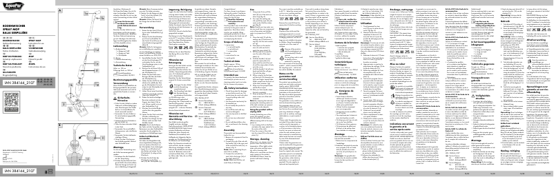 Image de la première page du manuel de l'appareil IAN 384144
