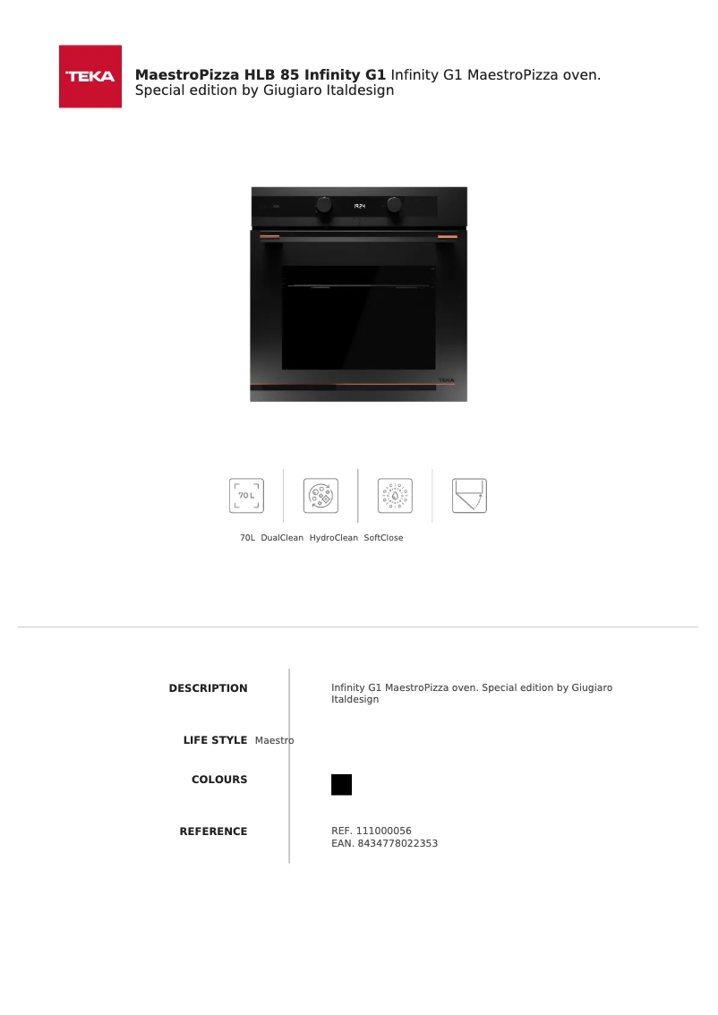 Image de la première page du manuel de l'appareil HLB 85-G1 P