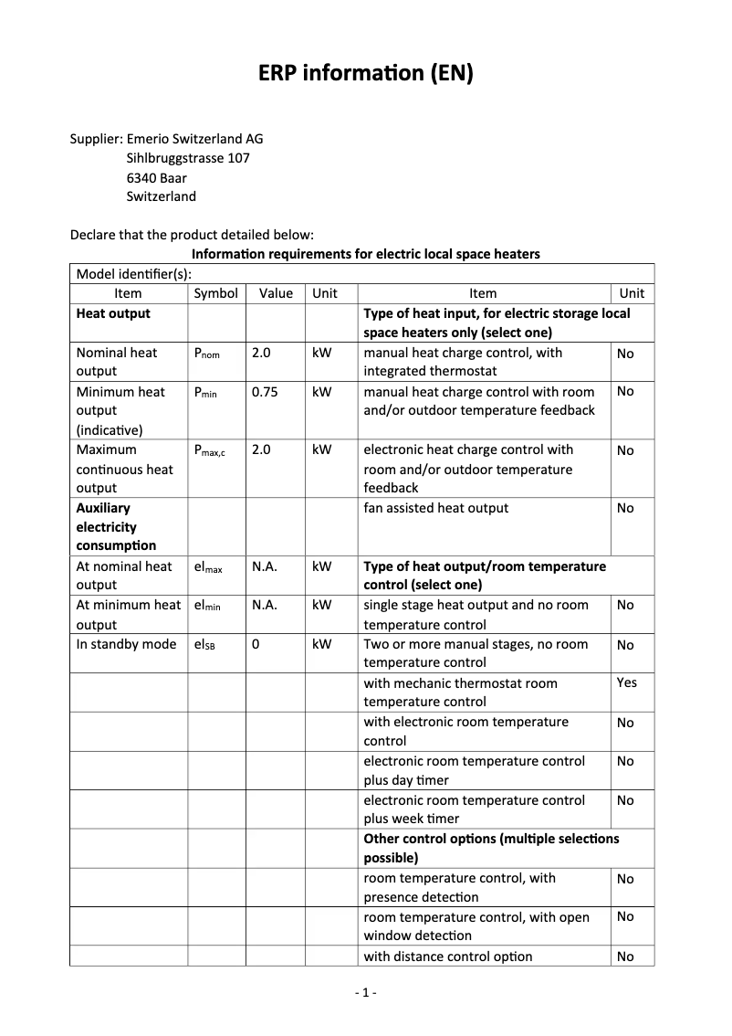 Image de la première page du manuel de l'appareil CH-102597.6