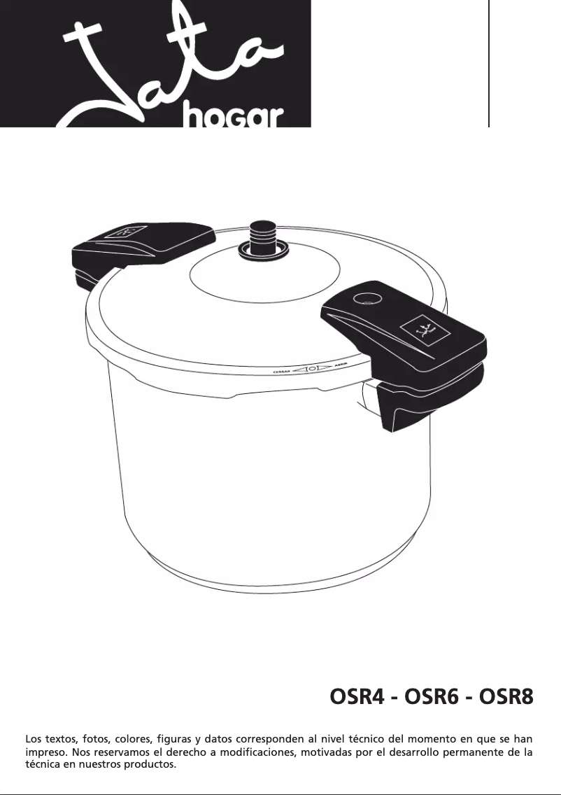 Page n°1 - Manuel utilisateur Jata OSR4