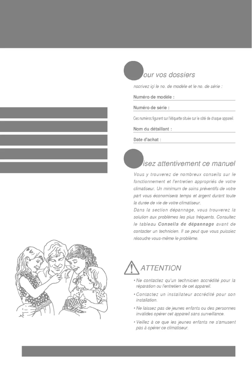 Page n°1 - Manuel utilisateur LG WM-1231