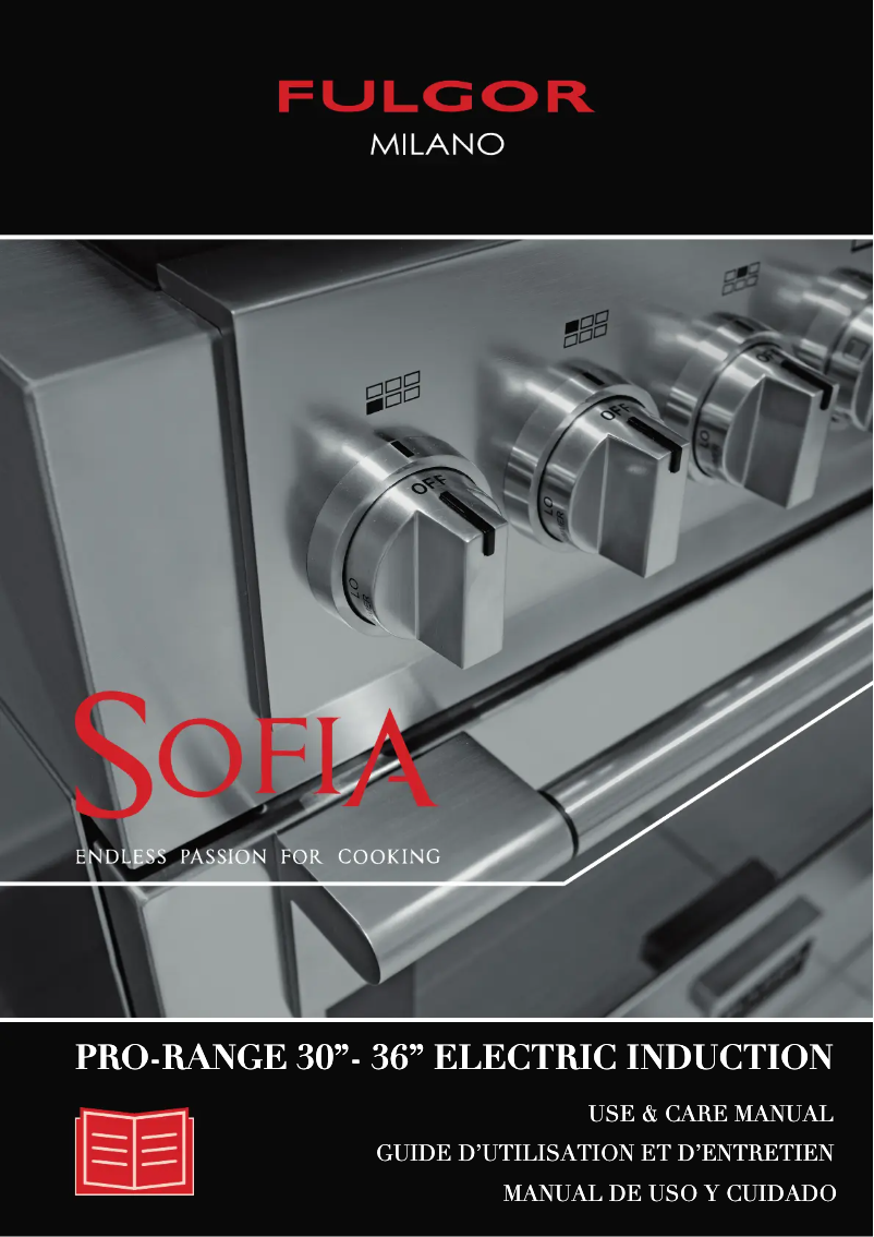 Page n°1 - Manuel utilisateur Fulgor Milano F6PIR304S1