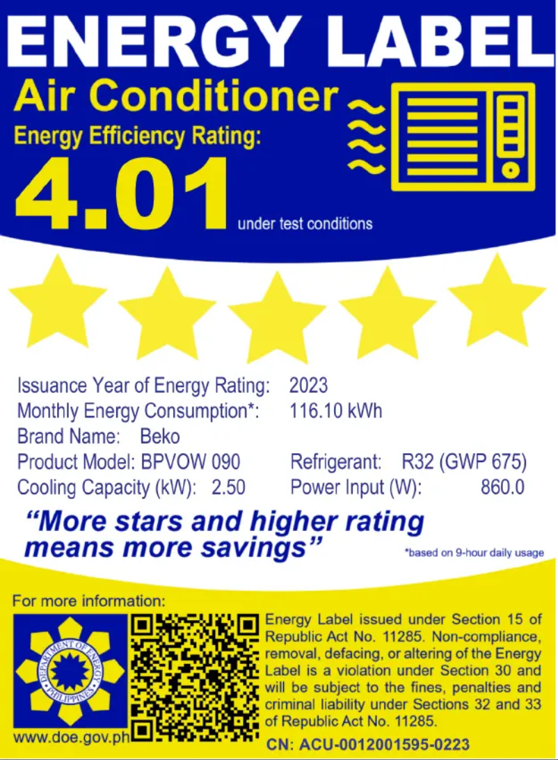 Image de la première page du manuel de l'appareil BPVOW 090