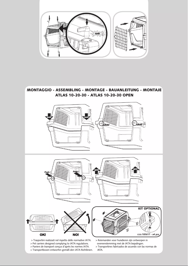 Image de la première page du manuel de l'appareil Atlas 20