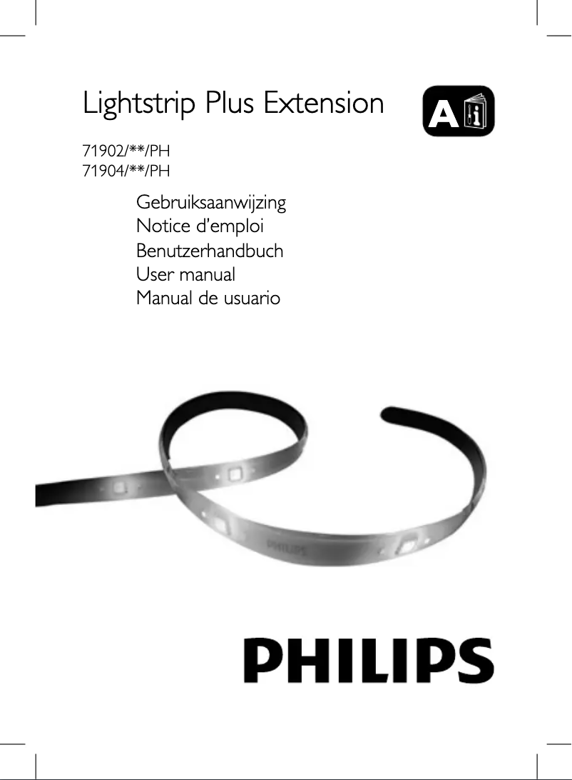 Page n°1 - Manuel utilisateur Philips Hue Lightstrip Plus Extension