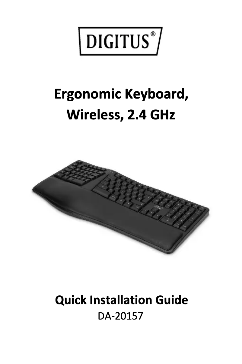 Page n°1 - Manuel utilisateur Digitus DA-20157