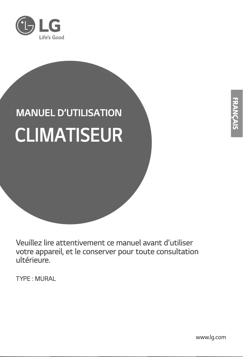 Image de la première page du manuel de l'appareil LSNH186G3L0
