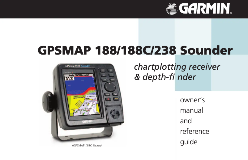 Página 1 del manual Manual de usuario Garmin GPSMAP 238