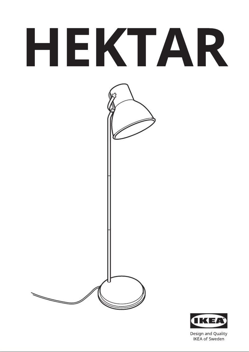 Image de la première page du manuel de l'appareil HEKTAR 805.241.27