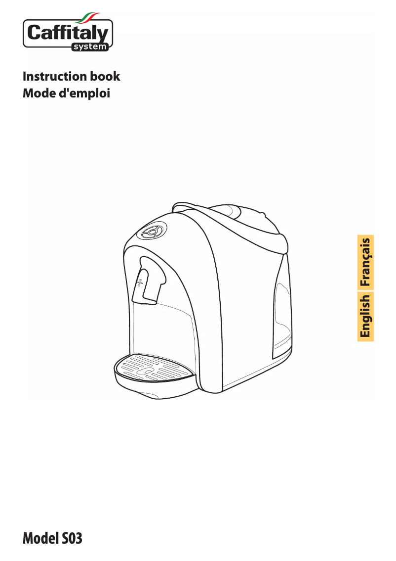 Image de la première page du manuel de l'appareil Contata S03