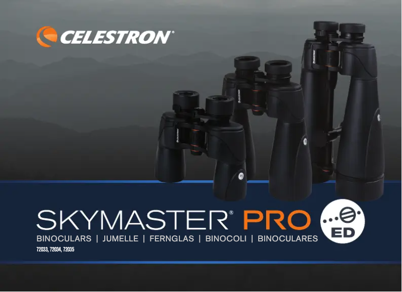 Page n°1 - Manuel utilisateur Celestron SkyMaster 20x80