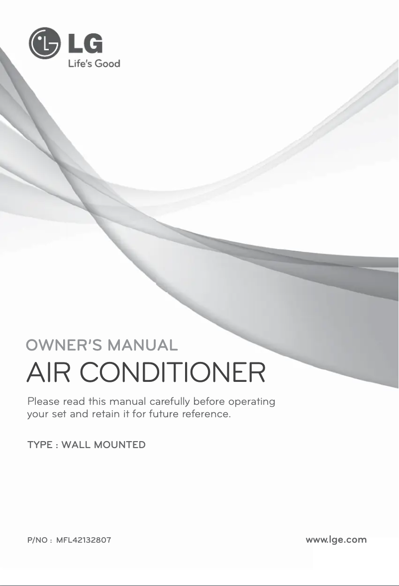 Page n°1 - Manuel utilisateur LG GSNC2465DA1