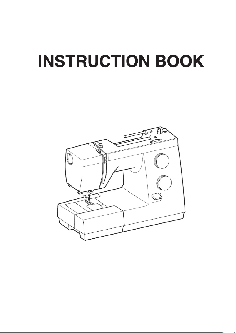 Image de la première page du manuel de l'appareil Sewist 725S