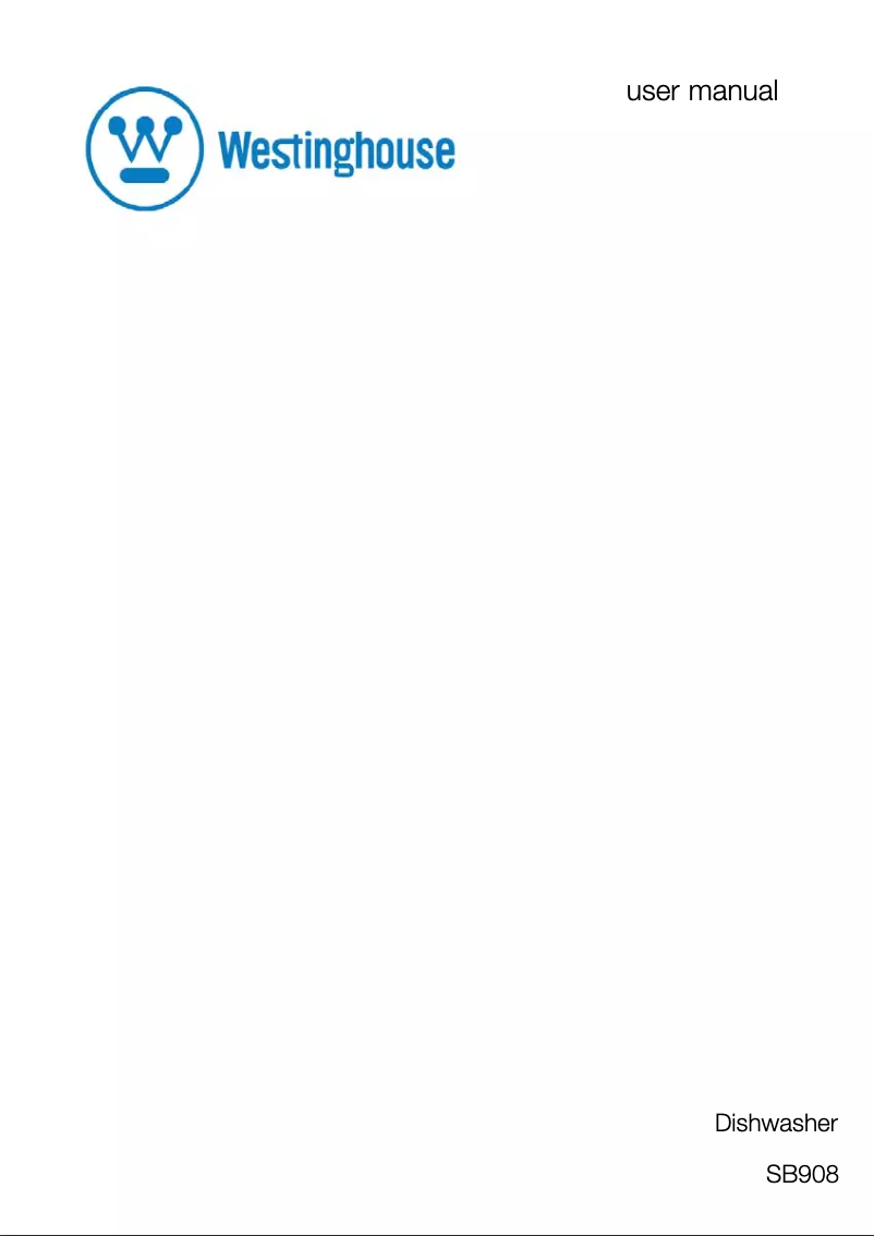 Page 1 de la notice Manuel utilisateur Westinghouse SB908SK