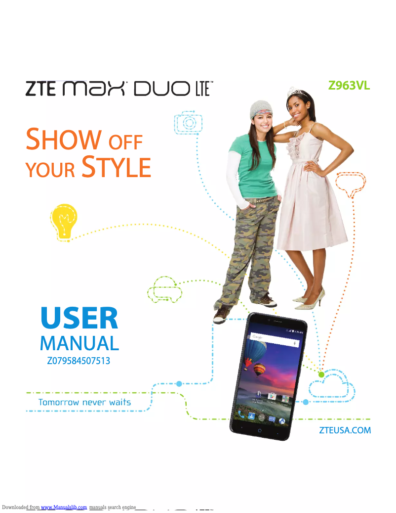 Page n°1 - Manuel utilisateur ZTE Max Duo LTE