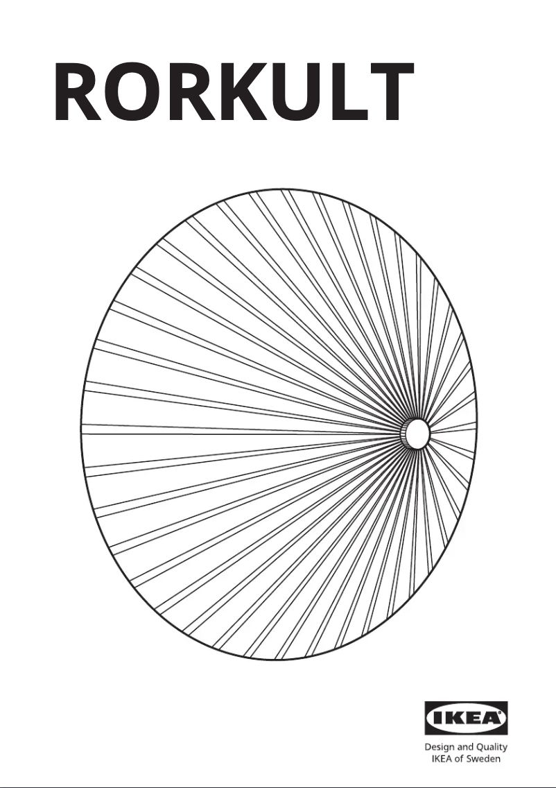 Image de la première page du manuel de l'appareil RORKULT 305.754.35
