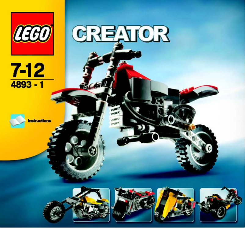 Page n°1 - Manuel utilisateur Lego Creator Co-pack