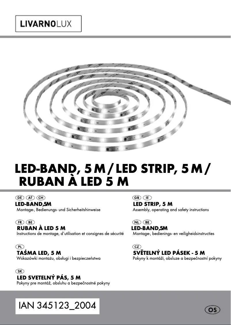 Page n°1 - Manuel utilisateur Livarno Lux 14150106L