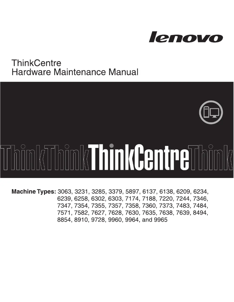 Página 1 del manual Manual de usuario Lenovo ThinkCentre 9964