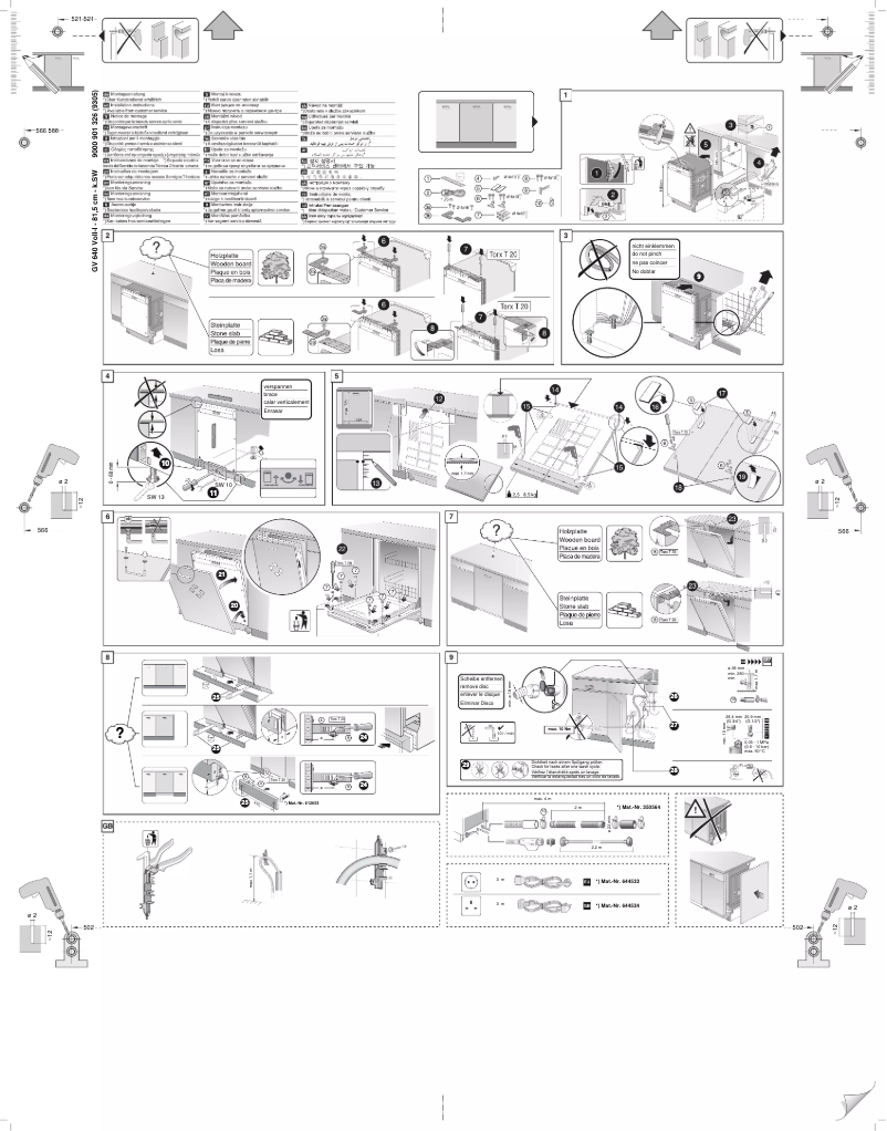 Page 1 de la notice Manuel utilisateur Constructa CG3A02V9