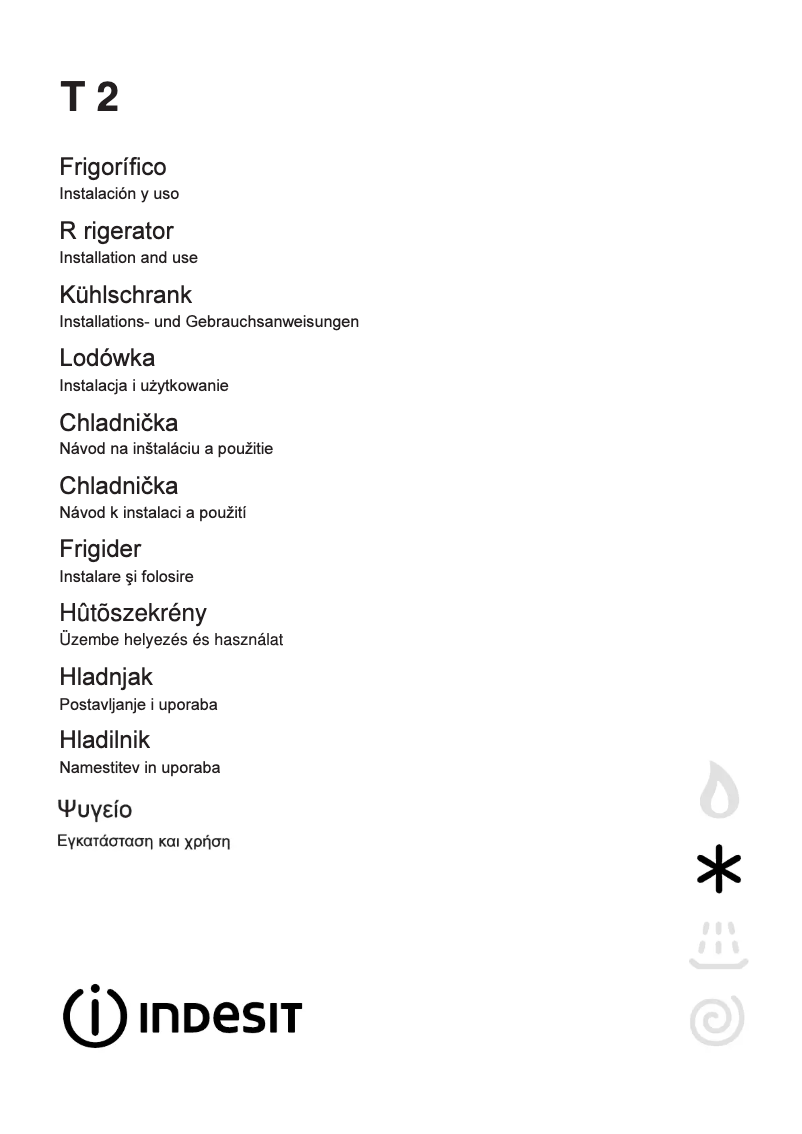 Image de la première page du manuel de l'appareil T 2 (SP)