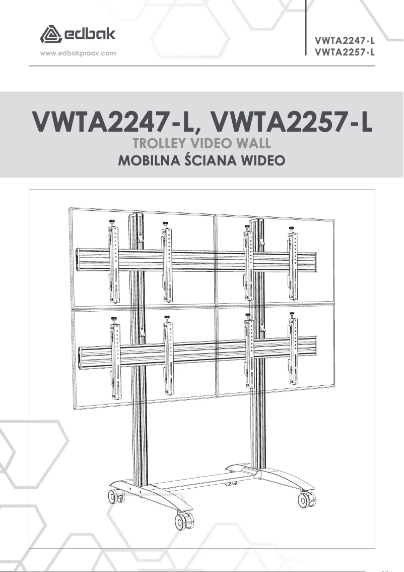 Página 1 del manual Manual de usuario Edbak VWTA2257-L