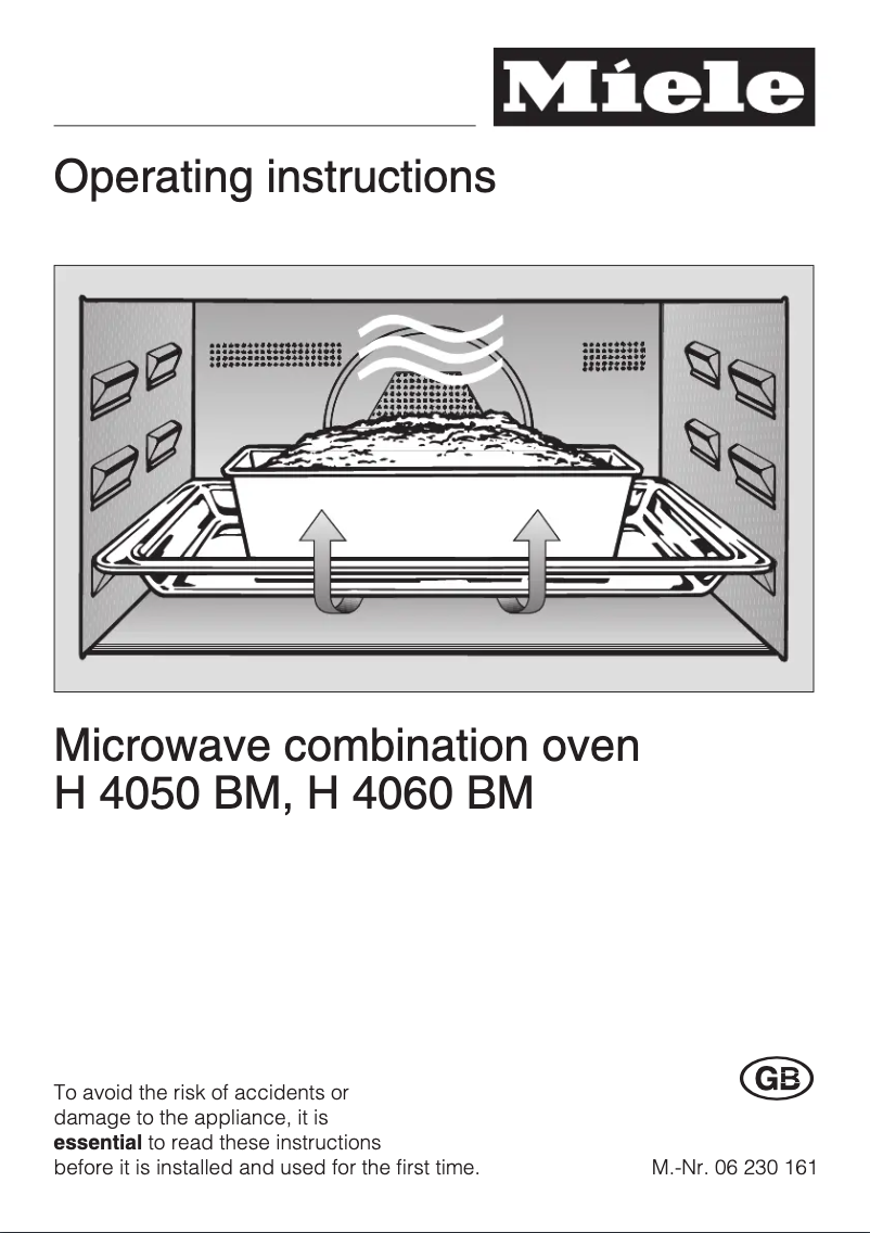Page n°1 - Manuel utilisateur Miele H 4060 BM
