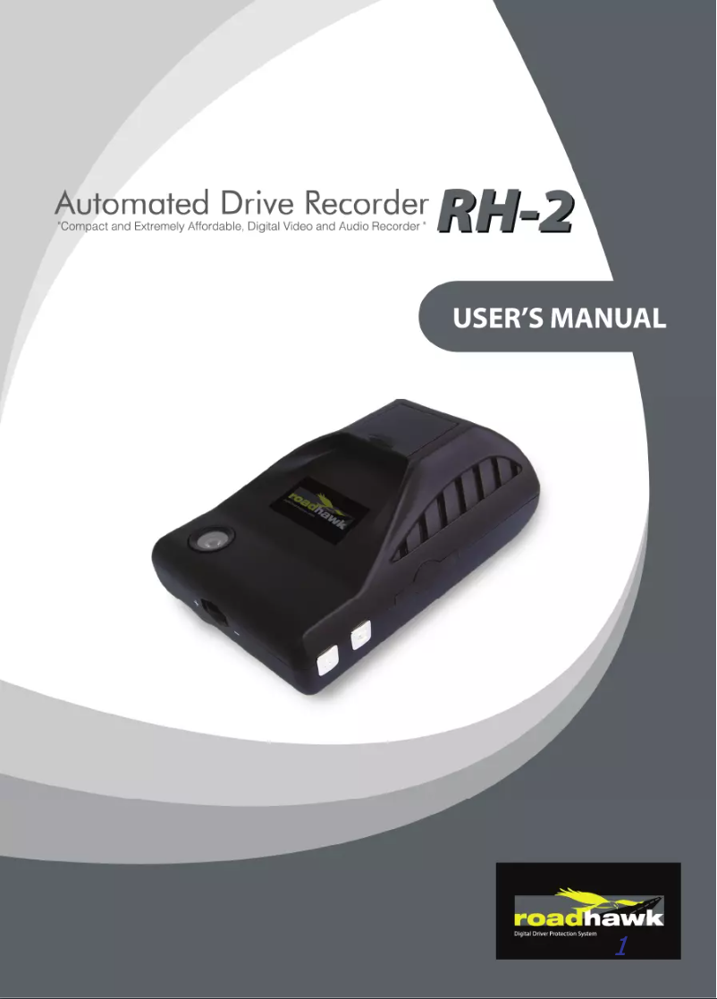 Page 1 of the manual User Manual Roadhawk RH-2