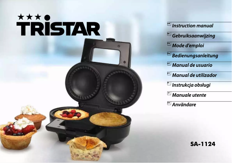 Page n°1 - Manuel utilisateur TriStar SA-1124