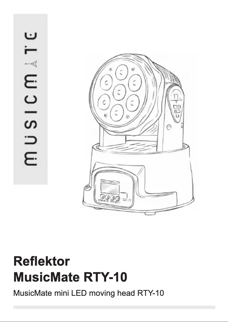 Image de la première page du manuel de l'appareil RTY-10