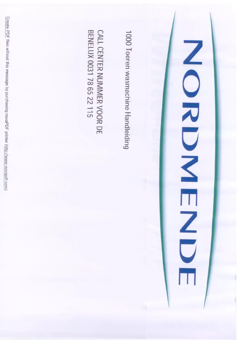 Image de la première page du manuel de l'appareil MW1000