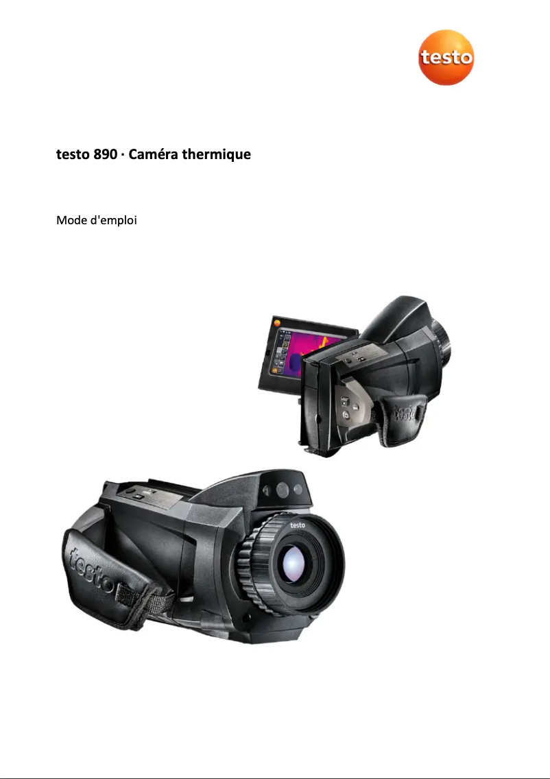 Página 1 del manual Manual de usuario Testo 890