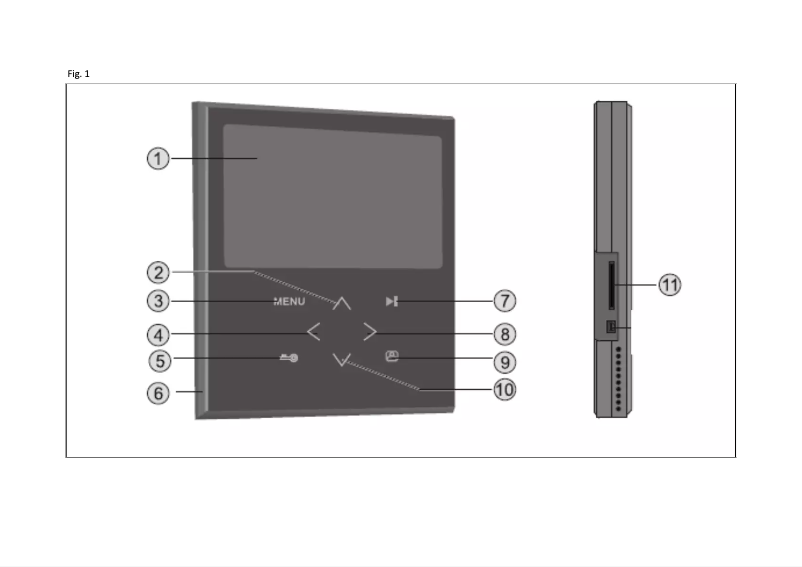 Image de la première page du manuel de l'appareil PAC-114 Design