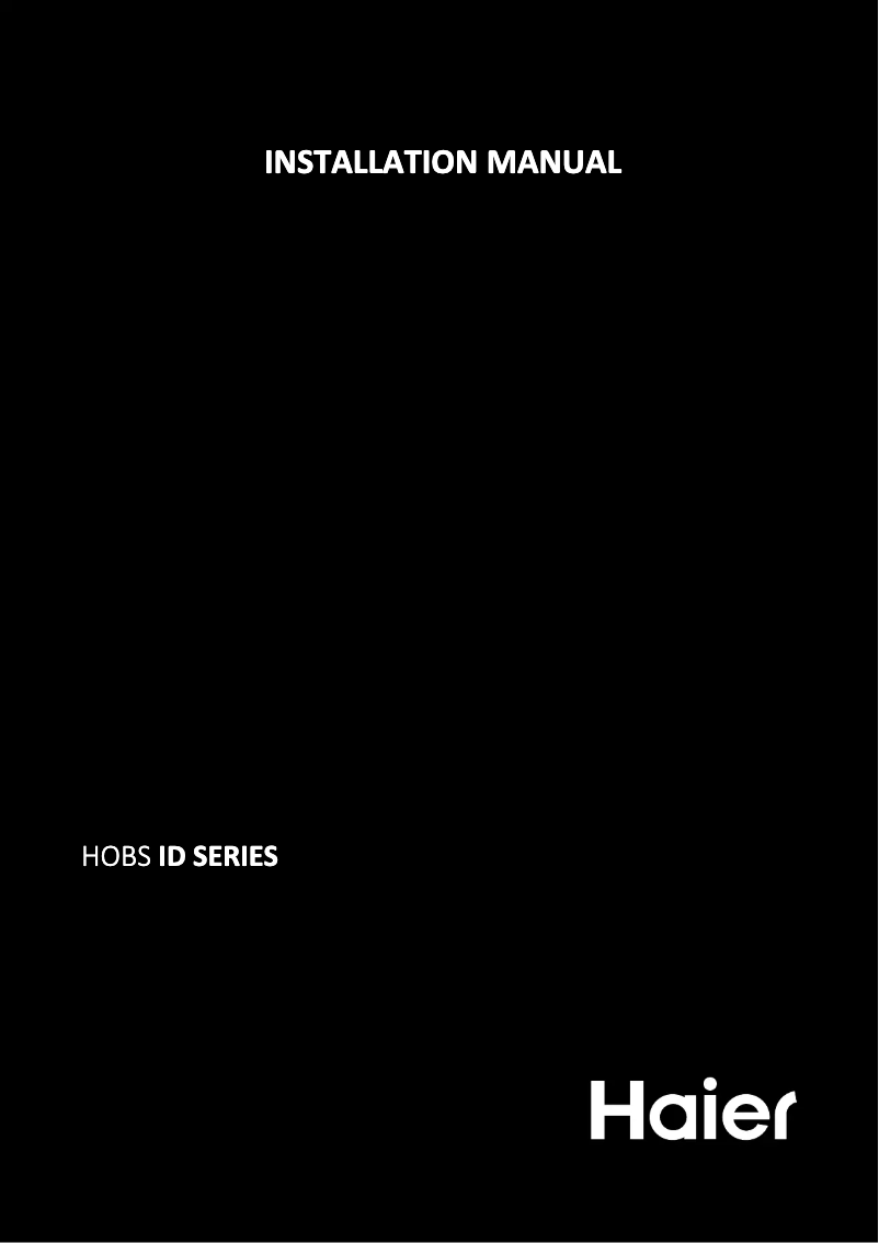 Image de la première page du manuel de l'appareil HAFRSJ64MC