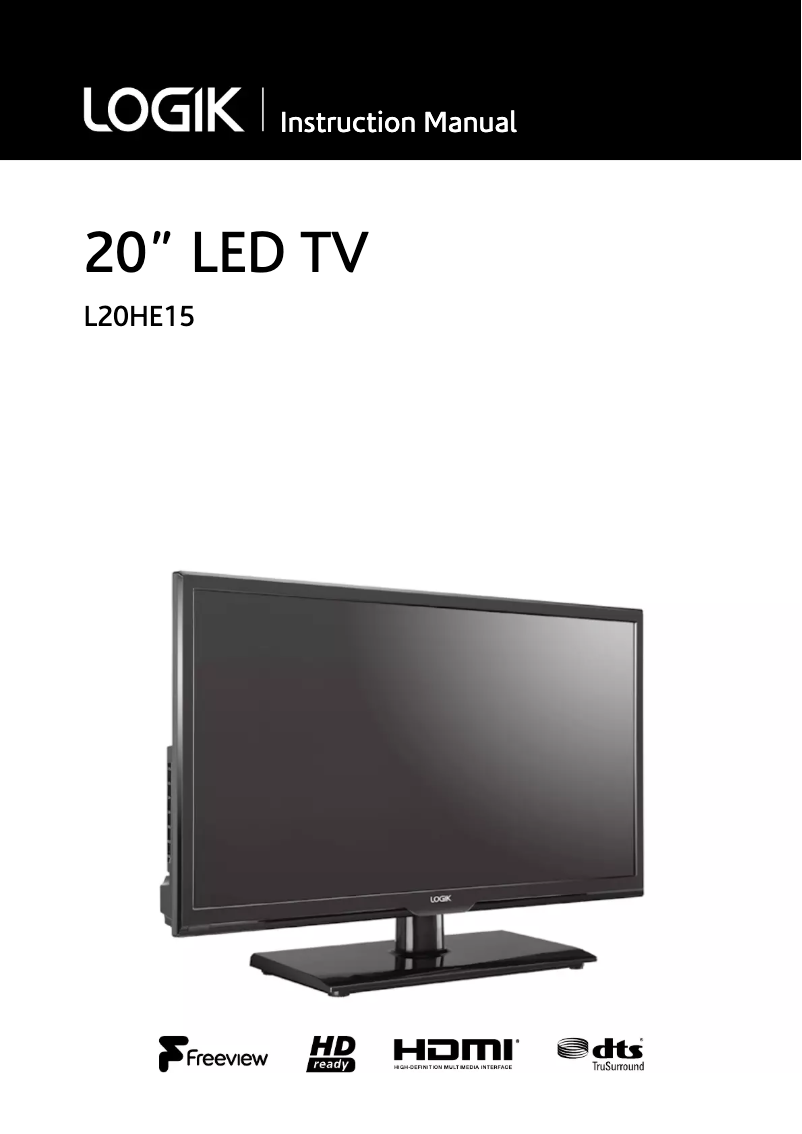 Página 1 del manual Manual de usuario Logik L20HE15