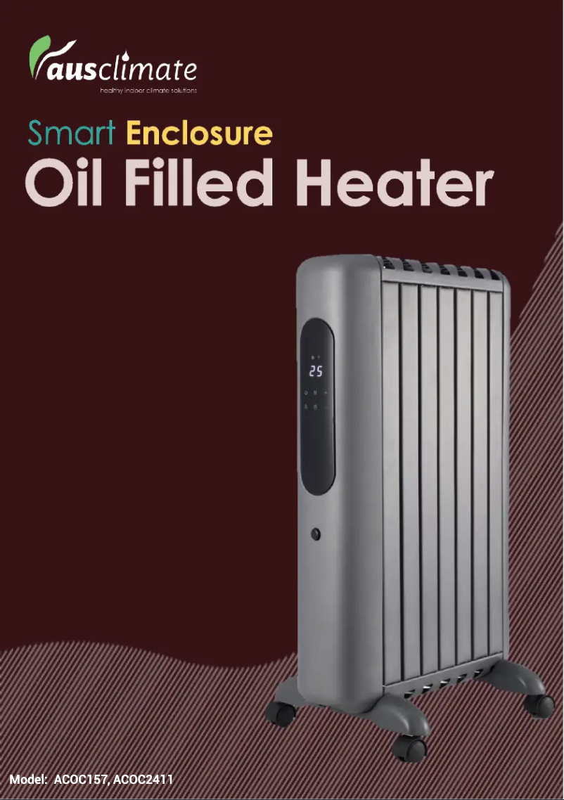 Image de la première page du manuel de l'appareil ACOC2411