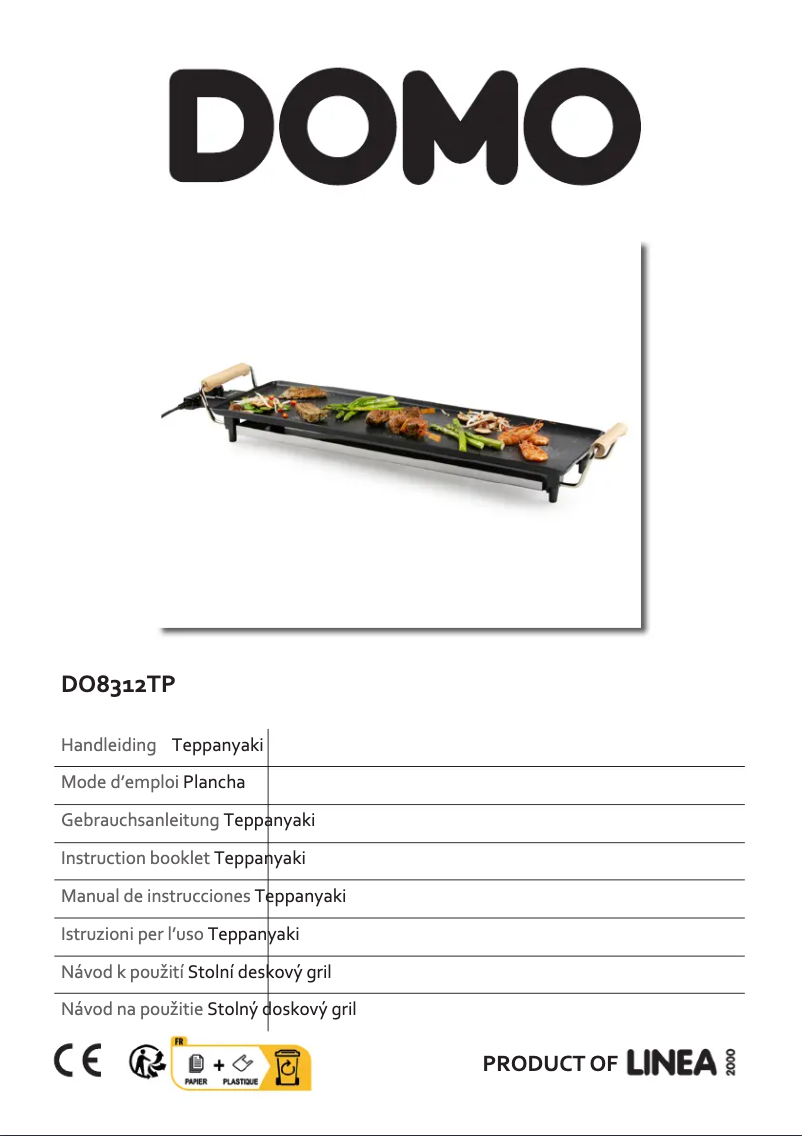 Page n°1 - Manuel utilisateur Domo DO8312TP