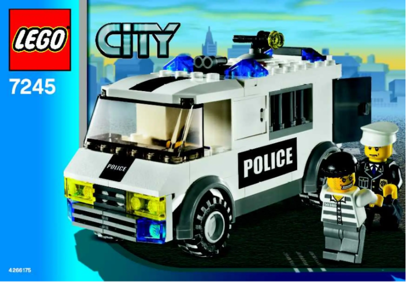 Page n°1 - Manuel utilisateur Lego Prisoner Transport
