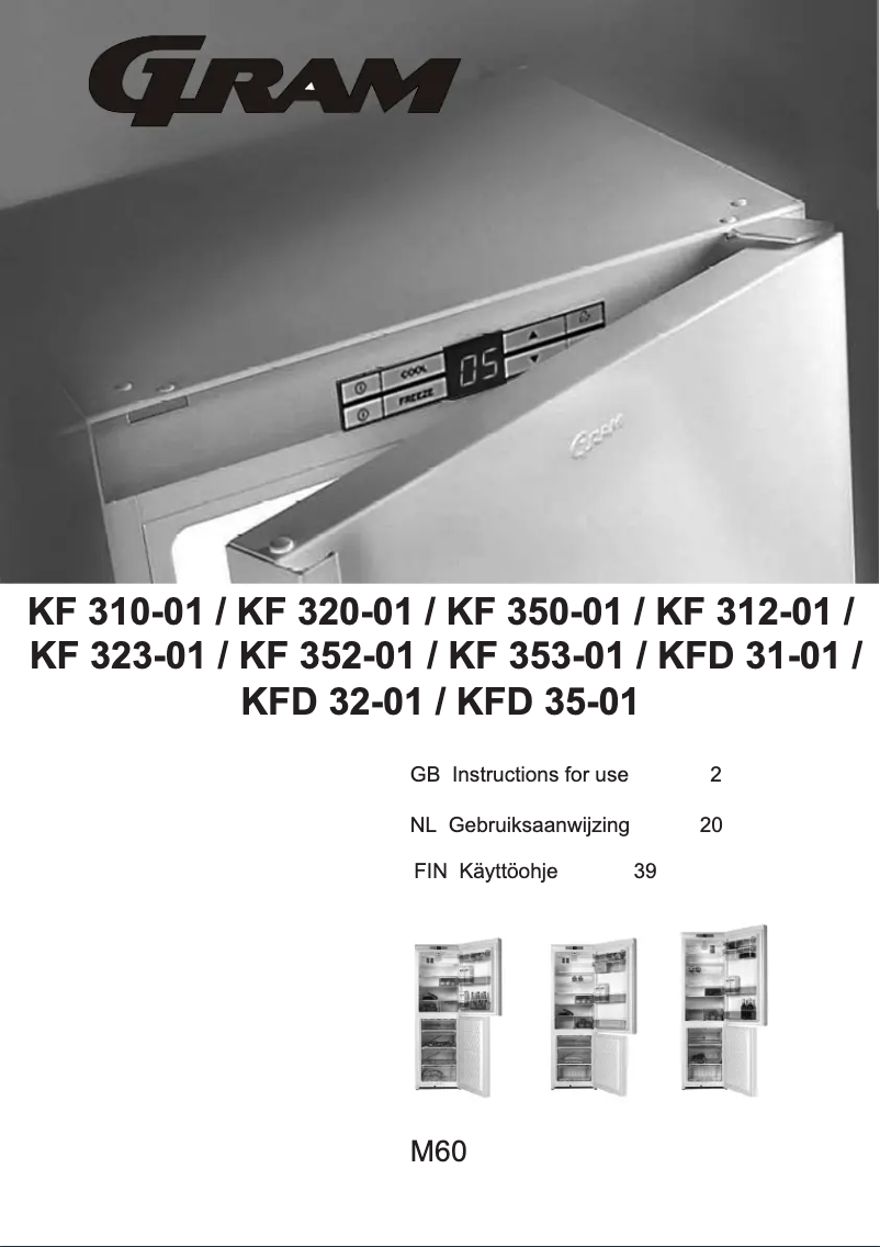 Image de la première page du manuel de l'appareil KF 350
