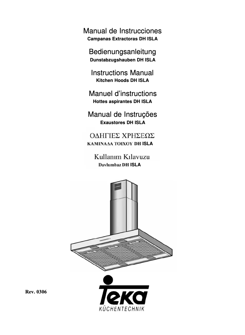 Page 1 de la notice Manuel utilisateur Teka DH Isla