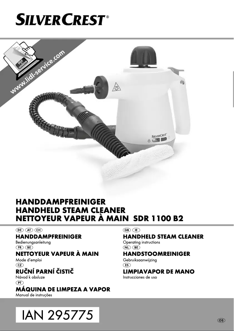 Page 1 de la notice Manuel utilisateur SilverCrest SDR 1100 A2