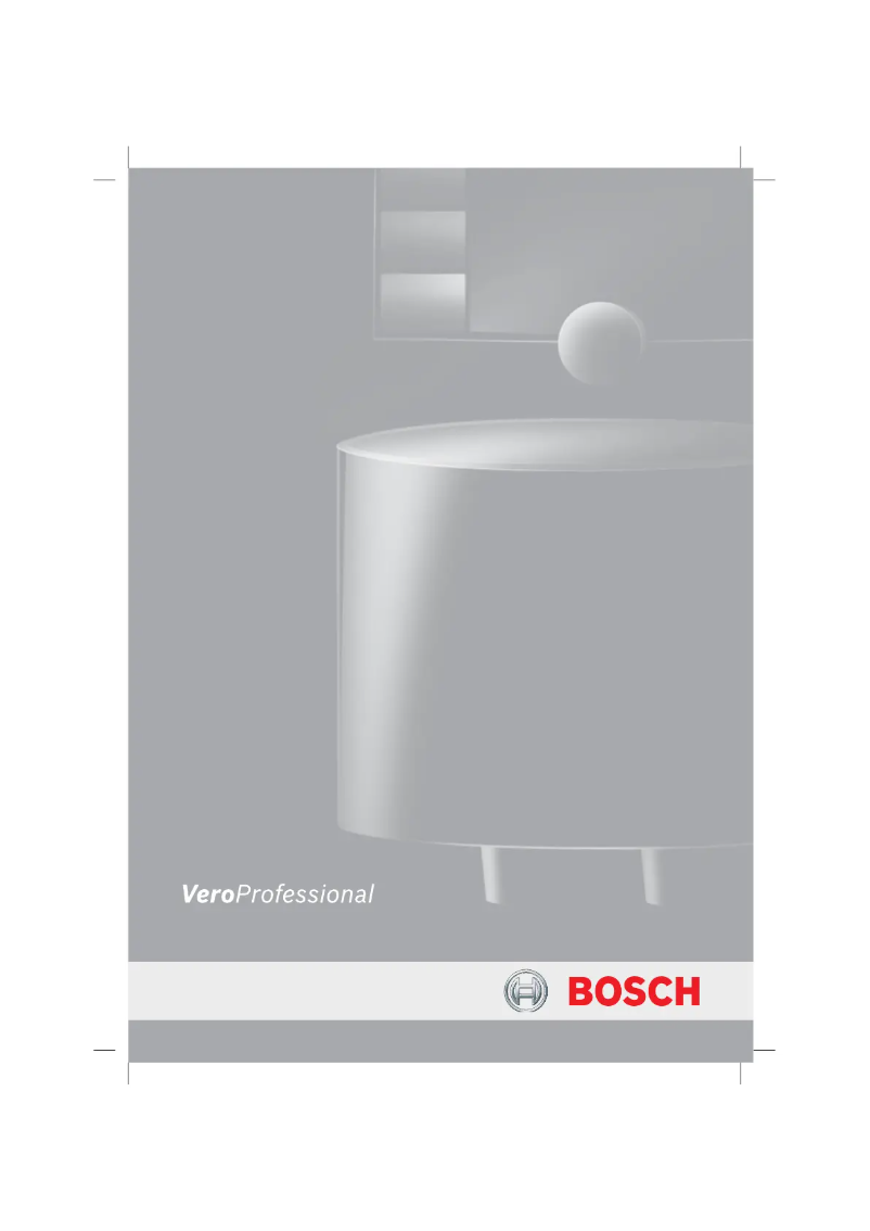 Page 1 de la notice Manuel utilisateur Bosch TCA73F1