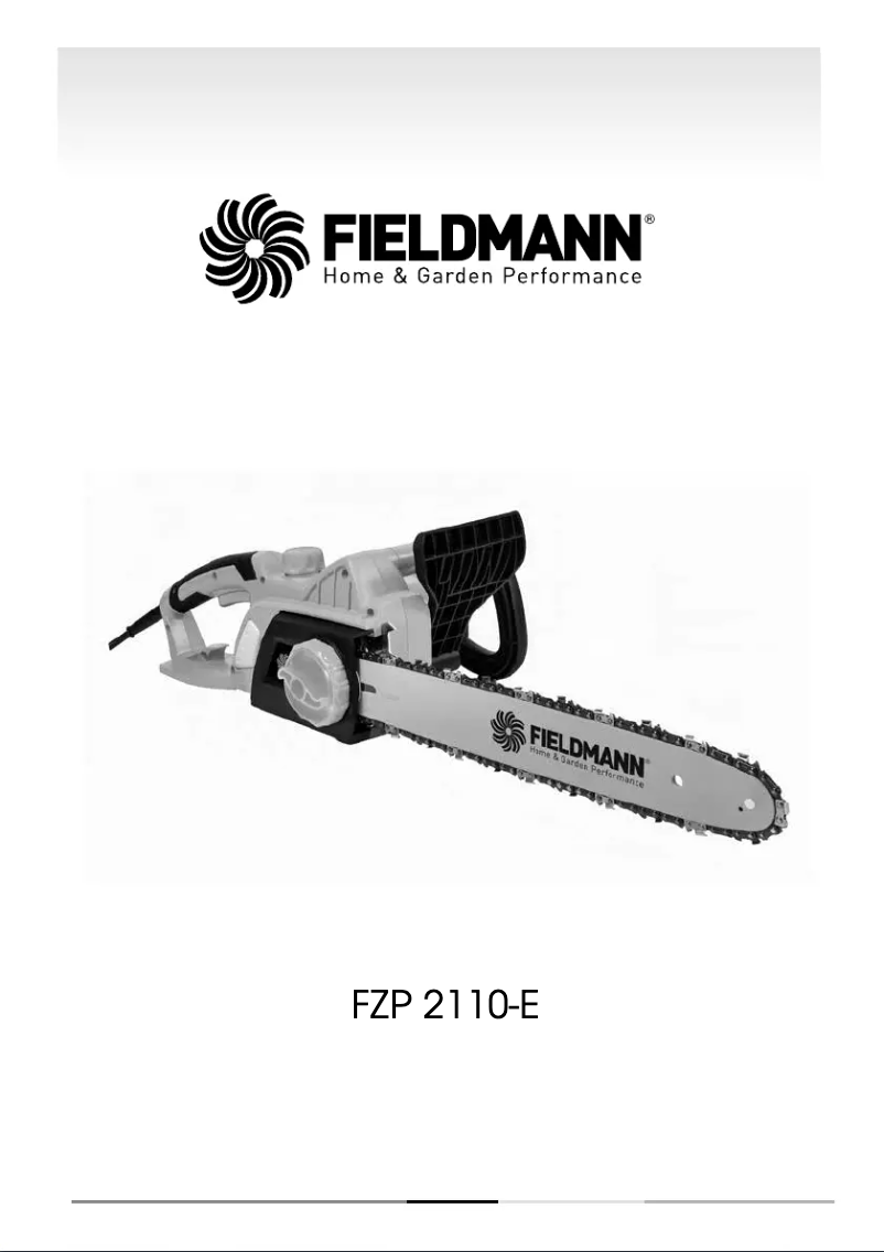 Page n°1 - Manuel utilisateur Fieldmann FZP 2110-E