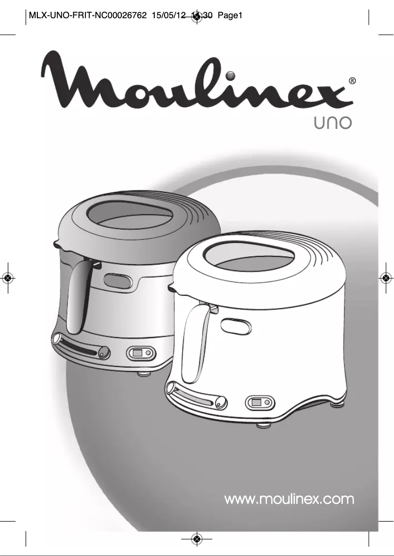 Page n°1 - Manuel utilisateur Moulinex Uno AF135D