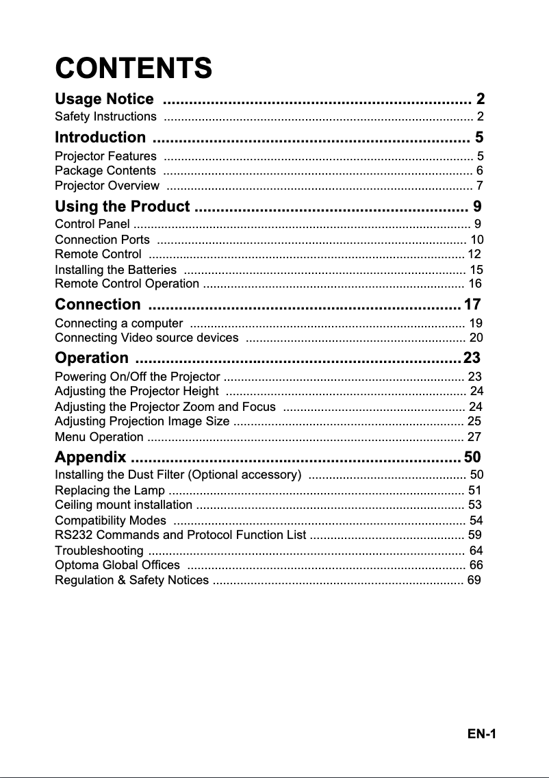 Image de la première page du manuel de l'appareil DS331
