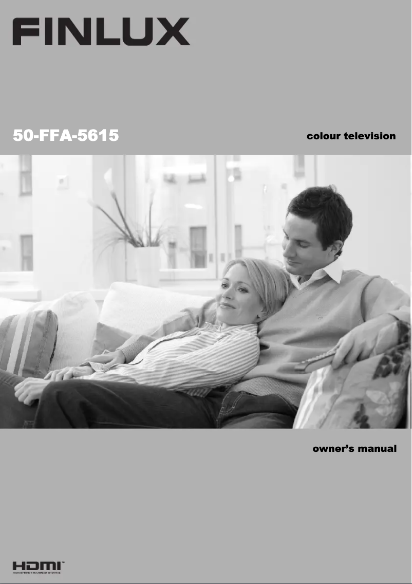 Page n°1 - Manuel utilisateur Finlux 50-FFA-5615