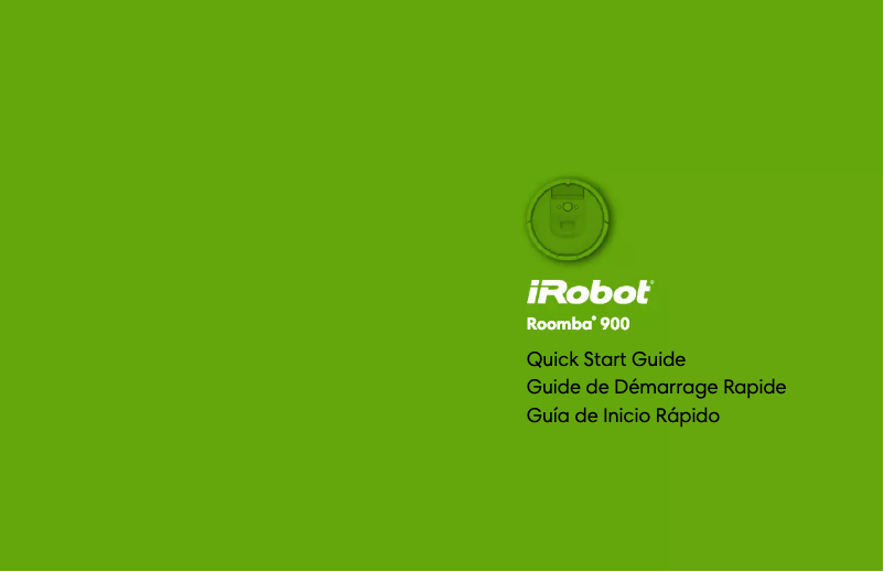 Image de la première page du manuel de l'appareil Roomba 960