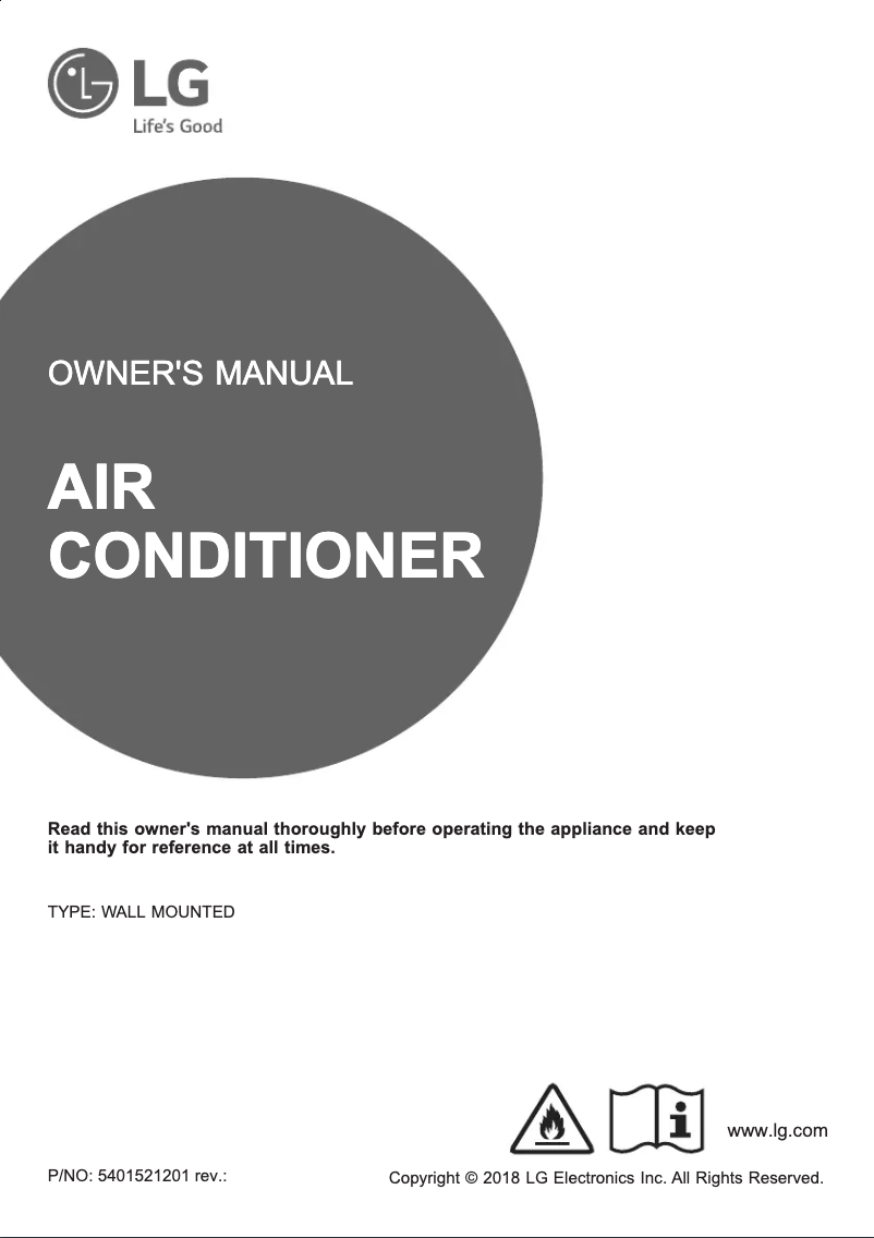 Page 1 de la notice Manuel utilisateur LG D12TR