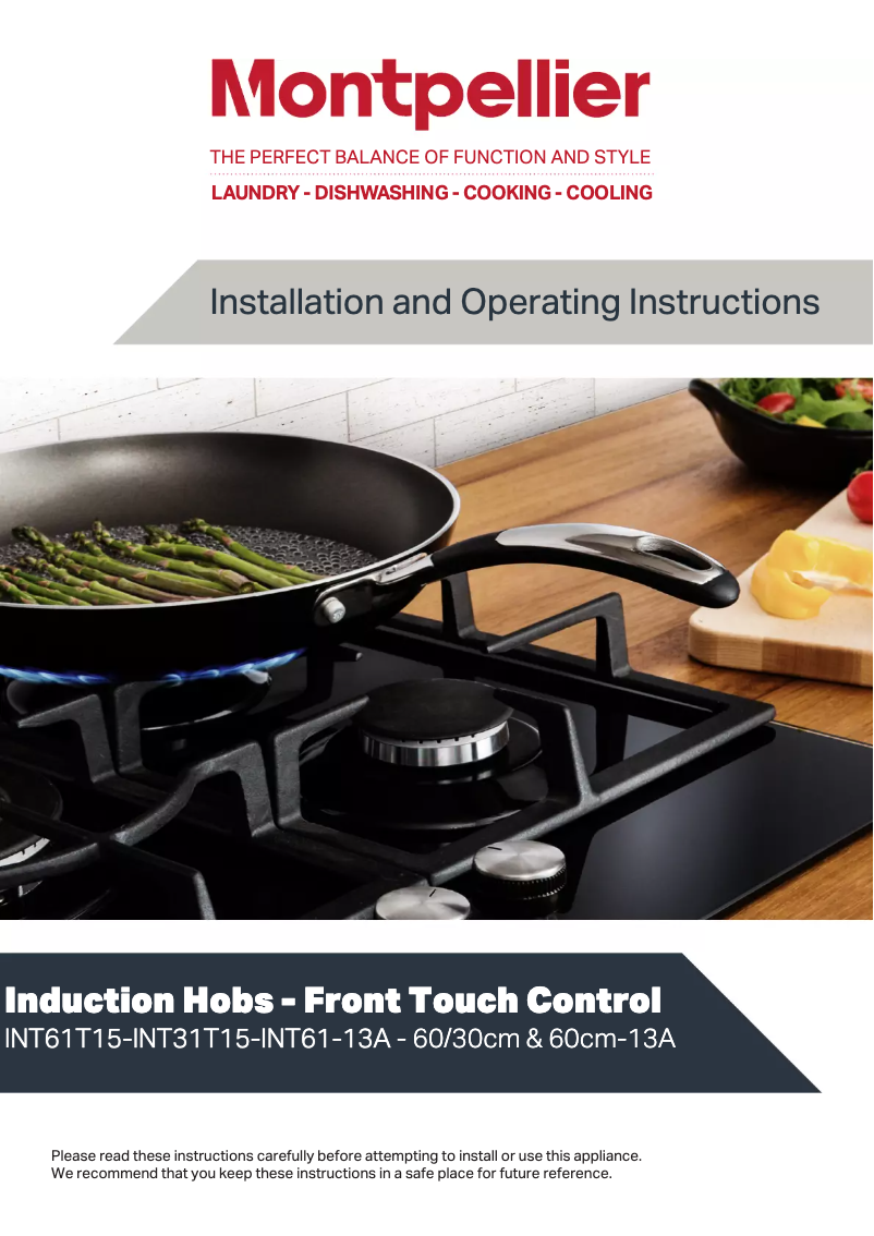 Page n°1 - Manuel utilisateur Montpellier INT61T15